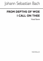 From The Depths Of Woe I Call On Thee (Cantata 38) Vocal Buch
