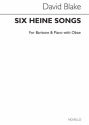 6 Heine Songs   for baritone voice, oboe and piano