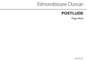 Duncan Edmondstoune, Postlude Organ Orgel Buch