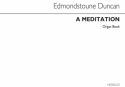 Duncan Edmondstoune, A Meditation Organ Orgel Buch