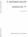 Sonata No.71 Gitarre Buch