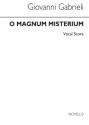 Galmili, O Magnum Misterium SATB and Organ Buch