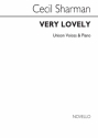 Cecil Sharman, Very Lovely Vocal and Piano Chorpartitur
