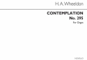 Herbert Arthur Wheeldon, Contemplation Organ Orgel Buch
