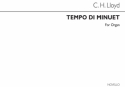 Charles Harford Lloyd, Tempo Di Minuetto Orgel Buch