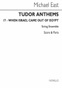 Michael East, When Israel Came Out Of Egypt Streichensemble Buch