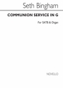 Seth Bingham, Communion Service In G SATB and Organ Chorpartitur