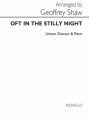 Geoffrey Shaw, Oft In The Stilly Night Vocal and Piano Chorpartitur