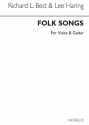 Folksongs For Voice And Guitar Vocal and Guitar Buch
