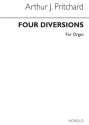 Arthur J. Pritchard, Four Diversions Organ Orgel Buch