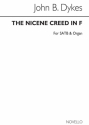 John B. Dykes, The Nicene Creed In F SATB and Organ Chorpartitur