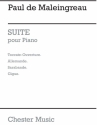 Paul De Maleingreau: Suite Pour Piano Op.9 Piano Instrumental Work
