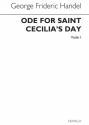 Georg Friedrich Hndel, Ode For Saint Cecilia's Day Violin Stimme