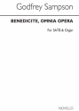 Godfrey Sampson, Benedicite Omnia Opera SATB and Organ Chorpartitur