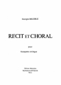 DELERUE RECIT ET CHORAL  TRUMPET/ORGAN  Printed to Order