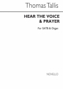 Thomas Tallis, Hear The Voice And Prayer SATB Chorpartitur