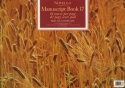 Novello Manuscript Book 17 A3 Landscape - Score  Buch