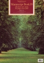 Novello Manuscript Book 19: A3 - Score  Buch