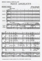 Cesar Franck: Panis Angelicus (TTBB/Organ) TTBB, Piano Accompaniment Vocal Score