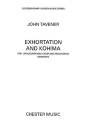 John Tavener: Exhortation And Kohima SATB Vocal Score