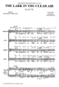 The Lark In The Clear Air (SATB arr. Rowley) SATB Vocal Score