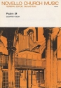 Geoffrey Bush, Psalm 24 SATB and Organ Chorpartitur