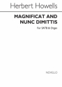 Herbert Howells, Magnificat And Nunc Dimittis (New College) SATB and Organ Buch
