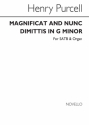 Henry Purcell, Magnificat And Nunc Dimittis In G Minor SATB and Organ Chorpartitur