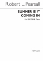 Robert Pearsall, Summer Is Y' Coming In SATB and Piano Chorpartitur
