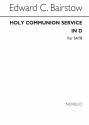 Edward Bairstow, Communion Service In D (Without Credo) SATB Buch