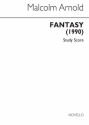 Malcolm Arnold, Fantasy For Recorder And String Quartet Op.140 Score Recorder String Quartet Buch