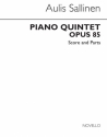 Aulis Sallinen, Piano Quintet Op.85 Piano and String Quartet Partitur + Stimmen