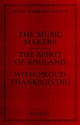 Edward Elgar, The Music Makers Complete Edition (Paper) SATB, Orchestra Partitur