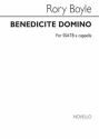 Rory Boyle, Benedicite Domino SATB and Piano Chorpartitur