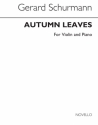 Gerard Schurmann, Autumn Leaves Violine und Klavier Buch