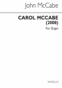 John McCabe, Carol Preludes for Organ Orgel Buch