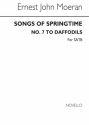 E.J. Moeran, Songs Of Springtime No.7 To Daffodils SATB Chorpartitur