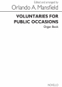 Voluntaries For Public Occasions Orgel Buch