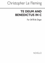 Christopher Le Fleming, Te Deum & Benedictus SATB and Organ Buch