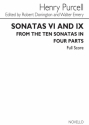 Henry Purcell, Sonatas VI And IX Violin, Cello and Continuo Partitur