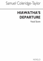 Samuel Coleridge-Taylor, Hiawatha's Departure SATB and Piano Chorpartitur