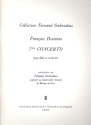 Concerto mi mineur no.7 pour flute et orchestre pour flute et piano