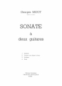 Migot Sonate For Two Guitars  Printed to Order