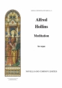 Alfred Hollins, Meditation For Organ Orgel Buch