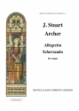 J. Stuart Archer, Allegretto Scherzando Orgel Buch