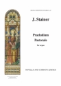 Sir John Stainer, Praeludium Pastorale Organ Orgel Buch