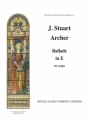 J. Stuart Archer, Ballade In E Orgel Buch