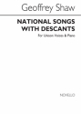 National Songs With Descant Set 1 Vocal and Piano Buch