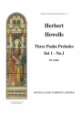 3 Psalm Preludes Set 1 No 1 for organ Buch