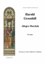 Harold Greenhill, Allegro Marziale Organ Orgel Buch